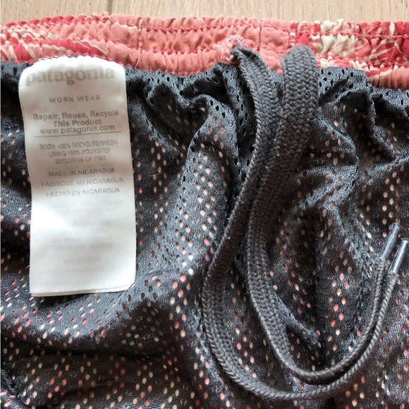 Patagonia Baggies Swim Trunks Lined Floral Shorts - Picture 9 of 11